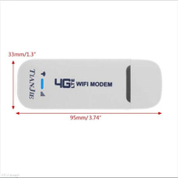 TIANJIE 3G/4G karty SIM Modem Wifi odblokowany USB Router nam klucz bezprzewodowy LTE samochód bezprzewodowy dostęp do internetu Hotspot sieci komórkowej adapter łączy szerokopasmowych 2